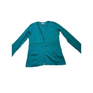 Lilly Pulitzer Daisy Cardigan Tropez Blue Size Xs